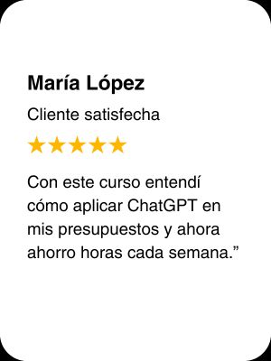 Opinión 1 Curso de IA Málaga